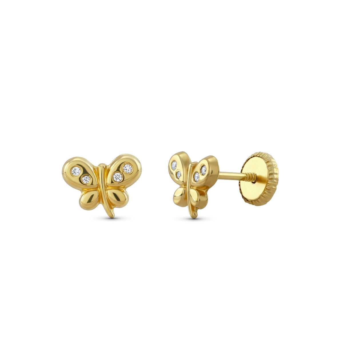 Pendientes Segunda Postura Mariposa