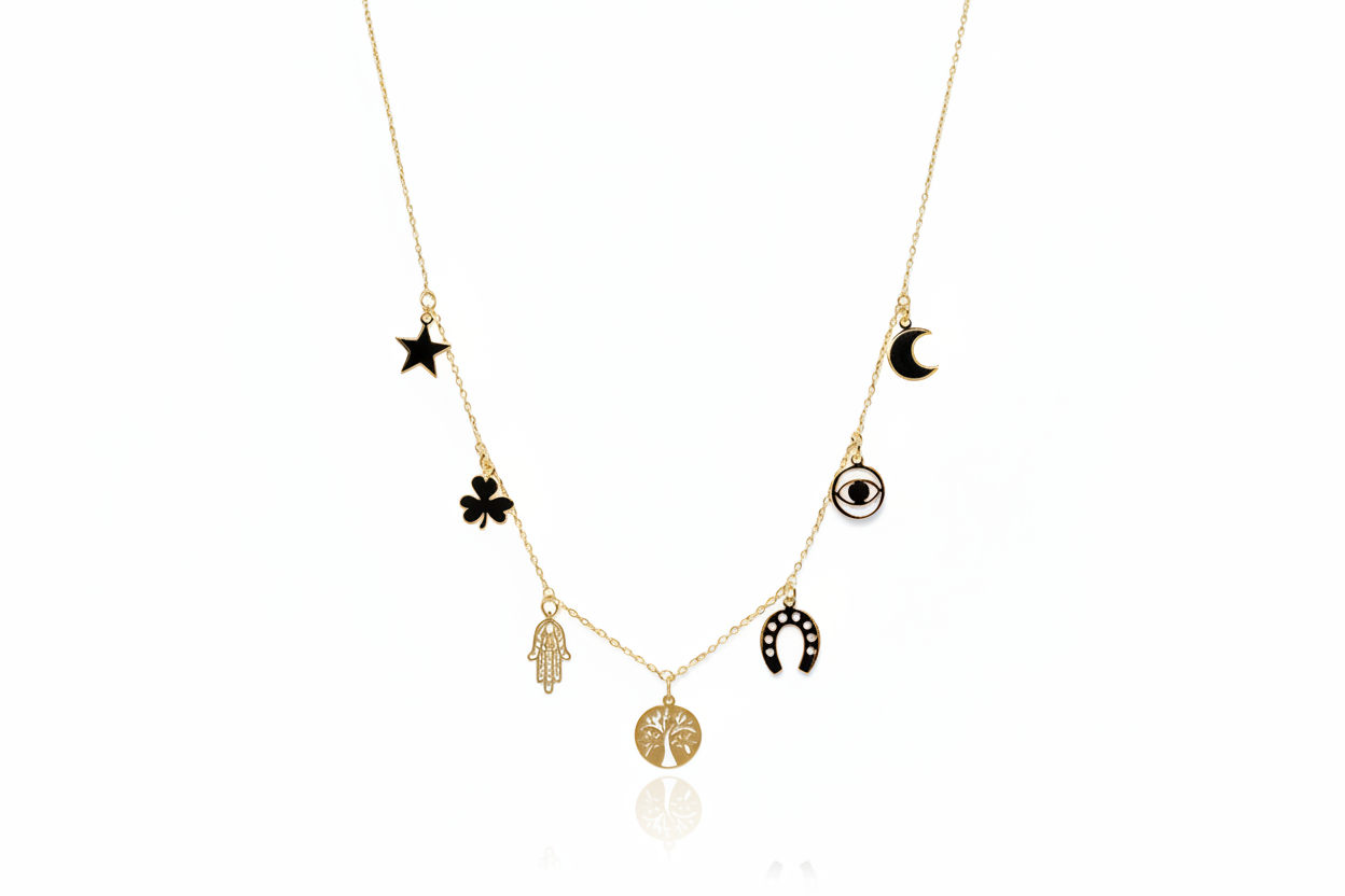 Collar Multiamuleto